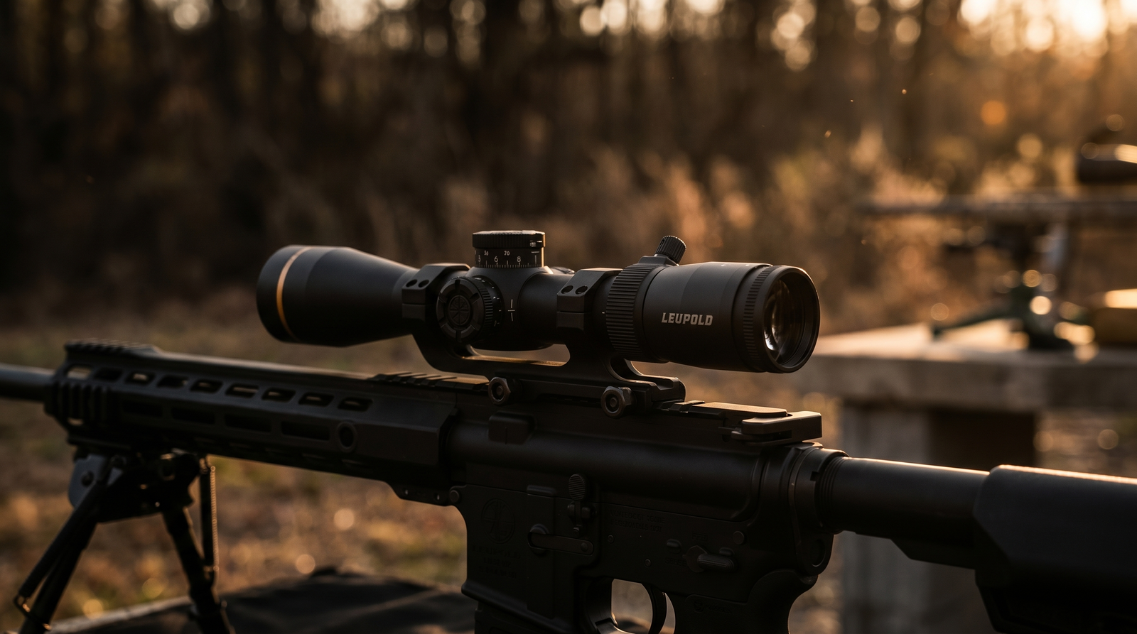 Best PRS Scopes for 2026: Precision Rifle Optics Ranked 1 Leupold VX-6HD Gen 2 1-6x24 LPVO mounted on AR-15 at golden hour range
