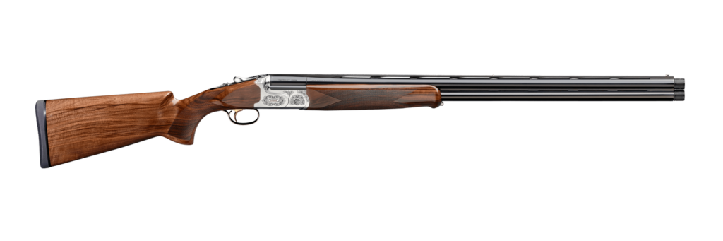 8 Best Over/Under Shotguns in 2026: From Budget to Premium 17 Caesar Guerini Summit Sporting over/under shotgun with Turkish Circassian walnut hand-rubbed oil finish DTS trigger system and engraved receiver side profile product photo