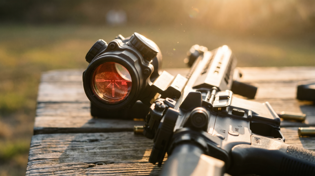 8 Best Prism Scopes in 2026: Tested and Ranked 25 Primary Arms SLx 1x MicroPrism red dot prism scope on AR-15