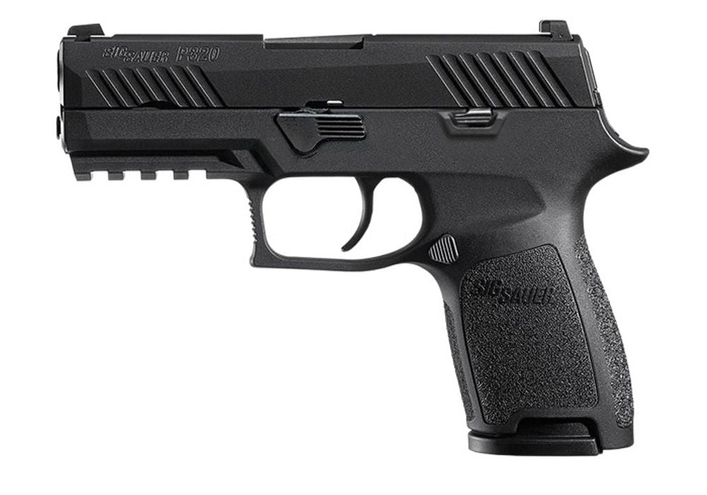 Sig P320 vs S&W M&P 2.0: Which Should You Buy? (2026) 4 Sig Sauer P320 Compact striker-fired 9mm pistol with optics-ready slide