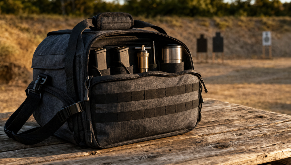 Best Range Bags for Women (2026): Functional Bags That Aren't Pink 9 Vertx COF Light Range Bag, heather black colorway