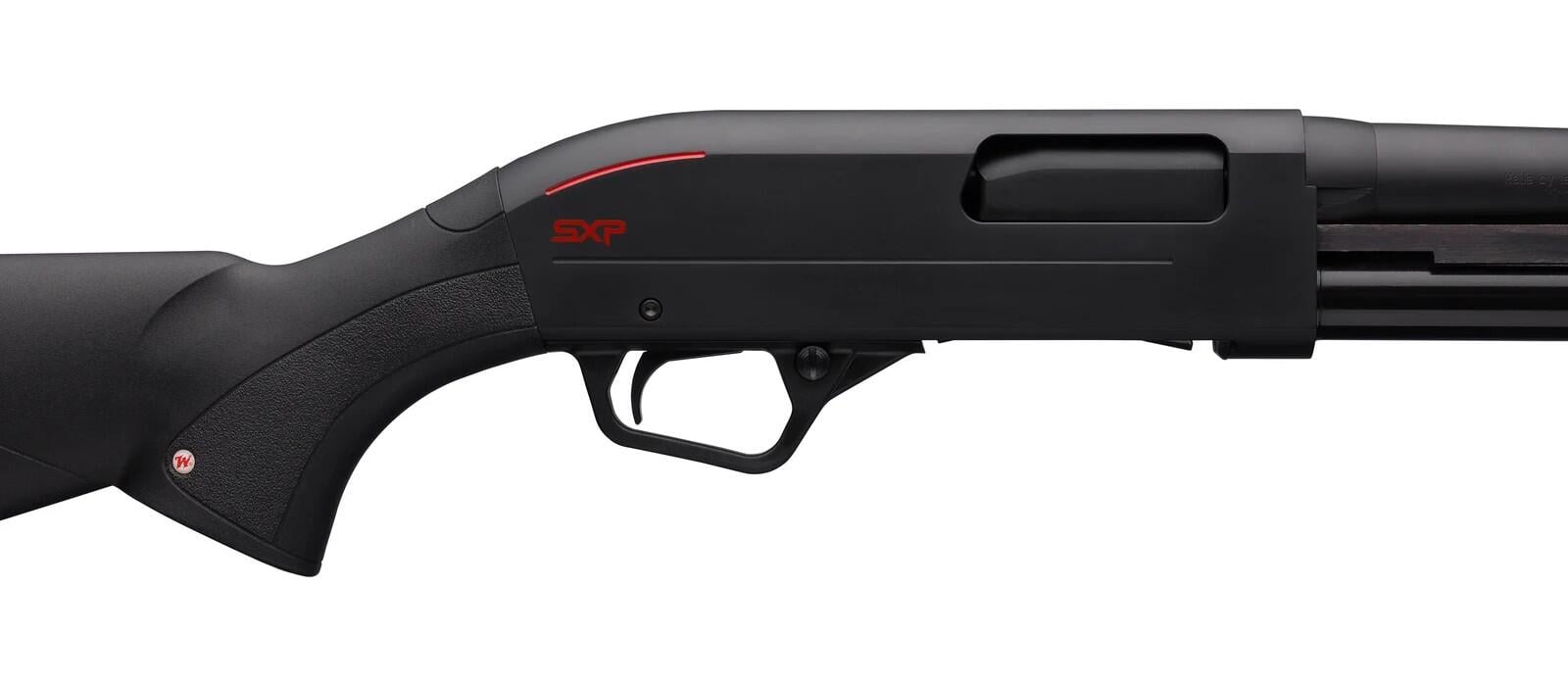Winchester SXP Defender Review (2026): 500 Round Test of the Fastest Pump Shotgun 10 Winchester SXP Defender receiver and action close-up showing inertia-assisted mechanism