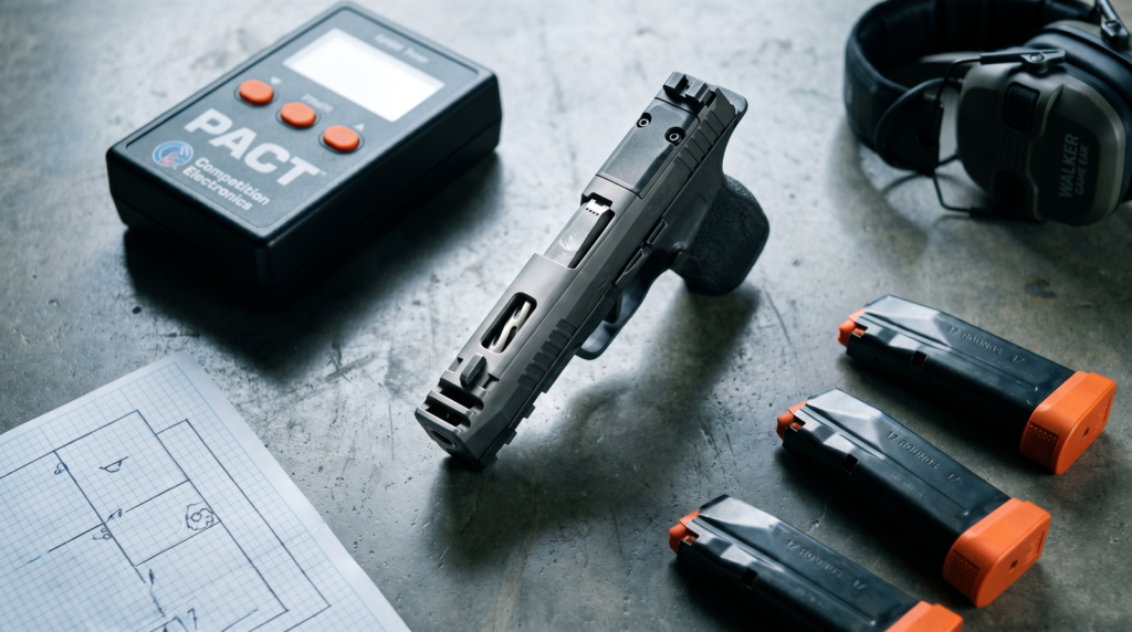 Best Handguns for Women in 2026: 10 Picks That Actually Fit 17 Sig Sauer P365-XMACRO 17+1 9mm with integrated compensator