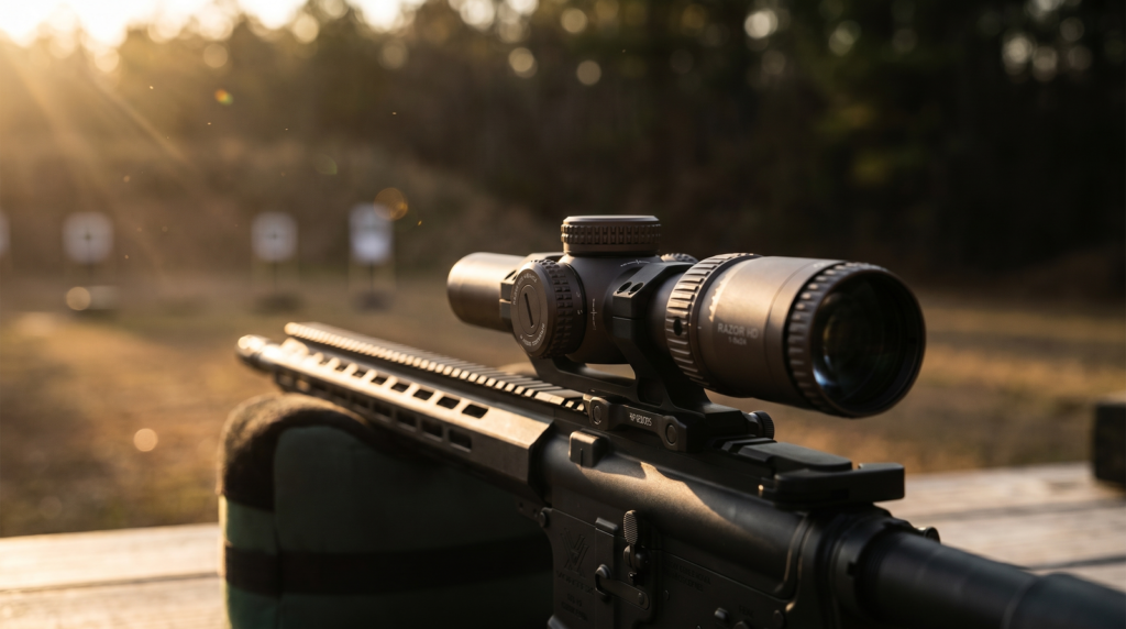 Gun Optics Guide (2026): Red Dots, Scopes, LPVOs, and Sights for Every Platform 31 Vortex Razor HD Gen III 1-10x24 LPVO low power variable optic