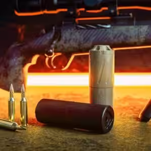 Banish VRMT 223K Ti: 8-Ounce Titanium .224 Suppressor 5 Banish VRMT 223K Ti: 8-Ounce Titanium .224 Suppressor 3