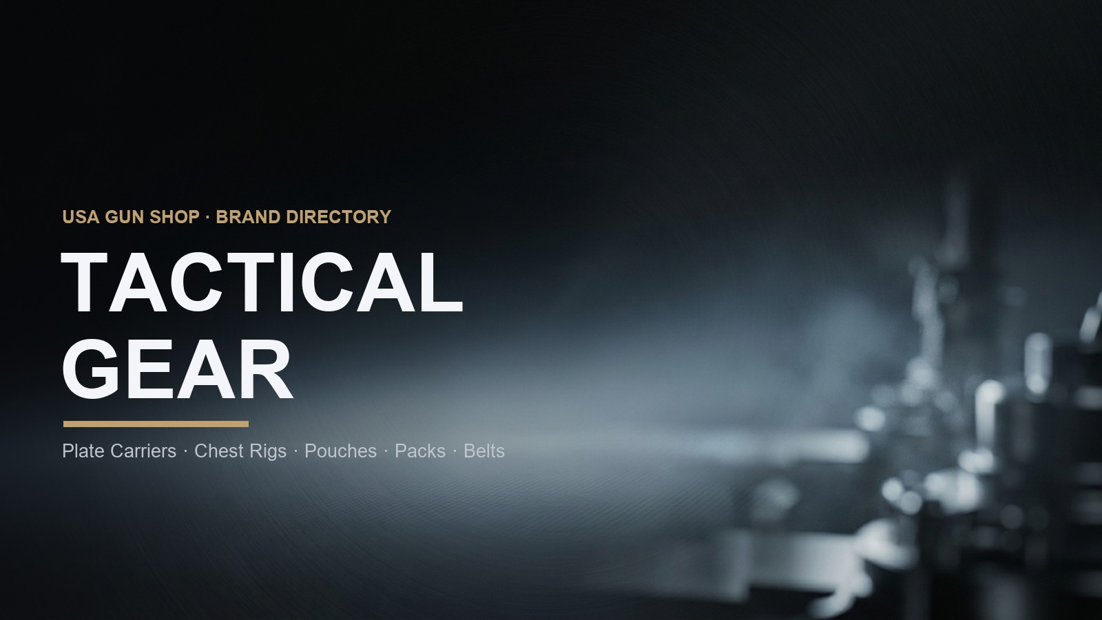 Tactical Gear Brands