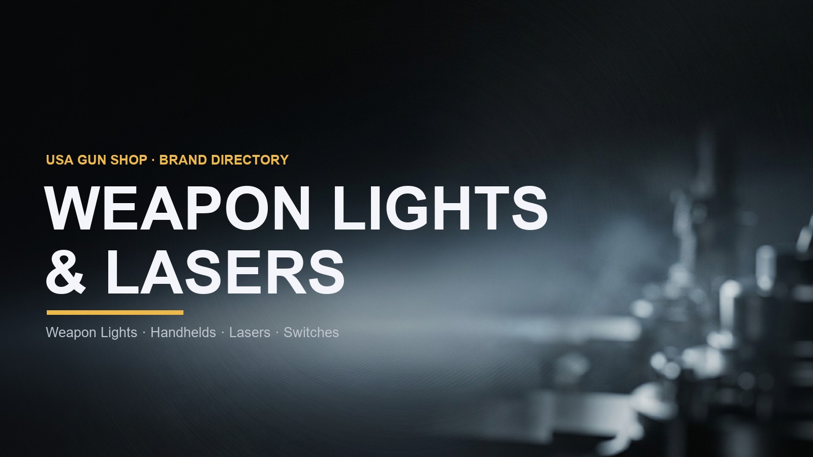 Weapon Light & Laser Brands