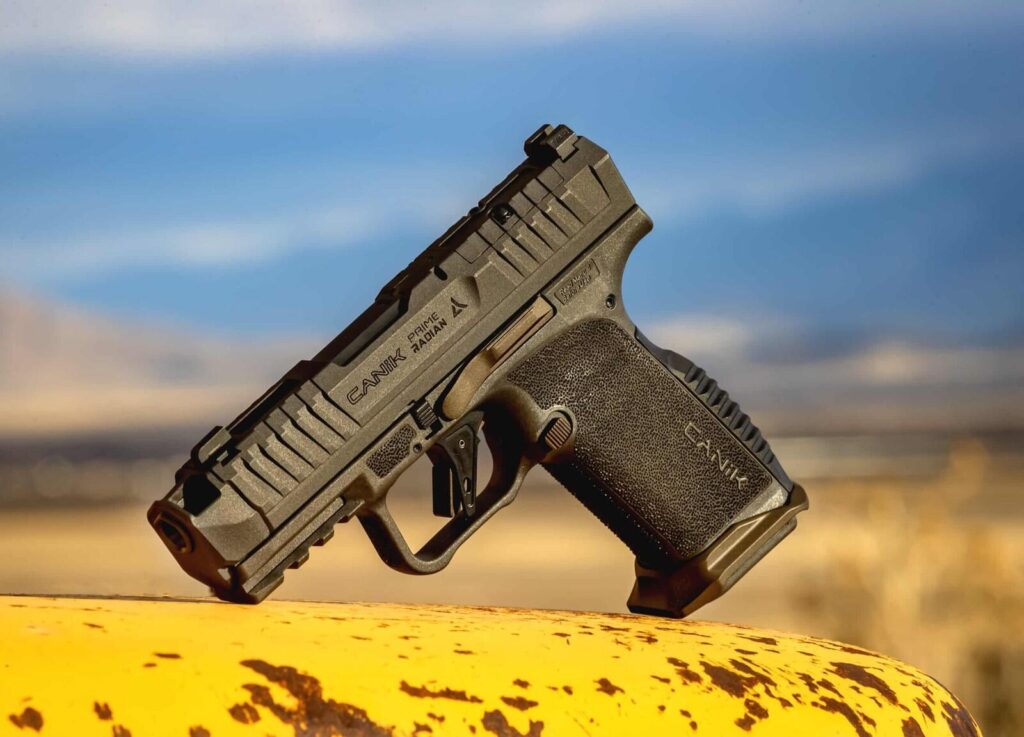 CANiK x Radian METE MC9 PRIME: A Factory-Comp'd Micro 9mm 2 CANiK x Radian METE MC9 PRIME micro-compact 9mm pistol with AFTERBURNER compensator