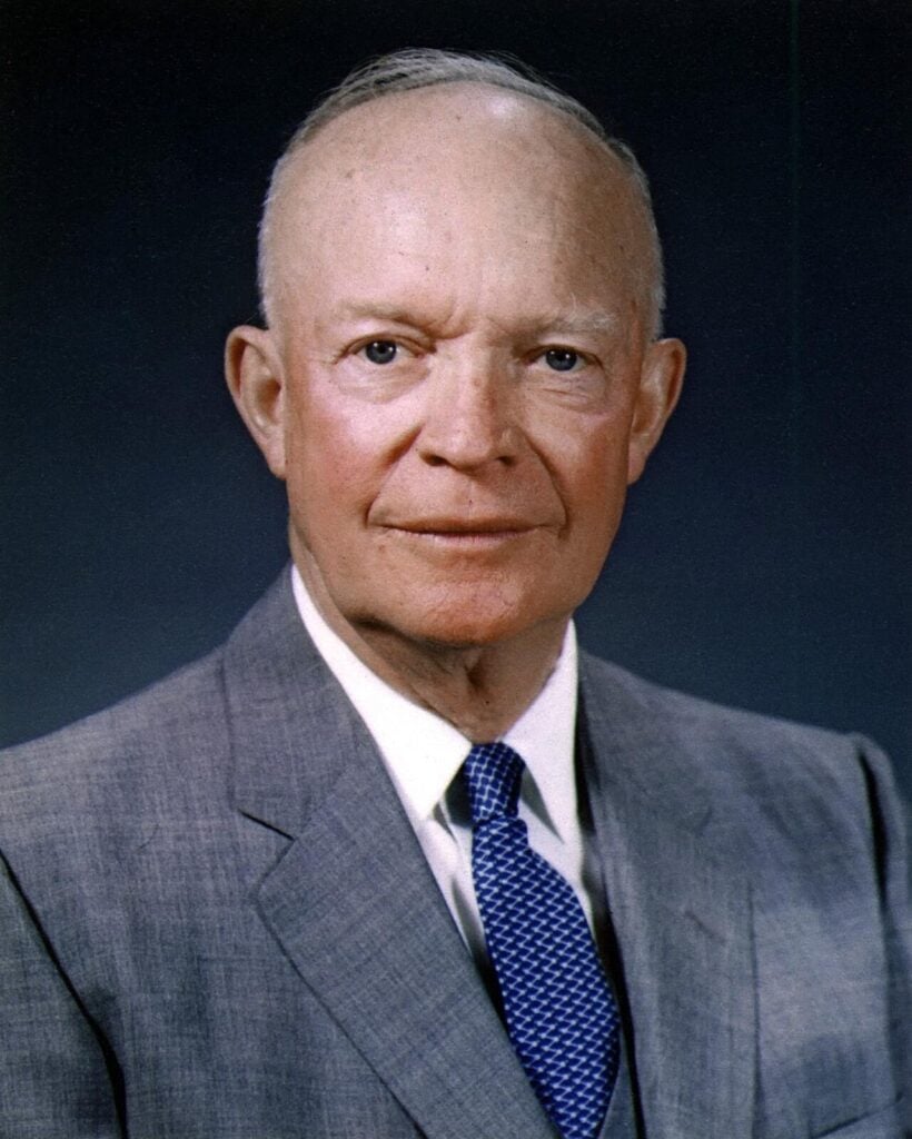 Guns of the Presidents: What They Actually Owned 6 President Dwight D. Eisenhower, official 1959 portrait.