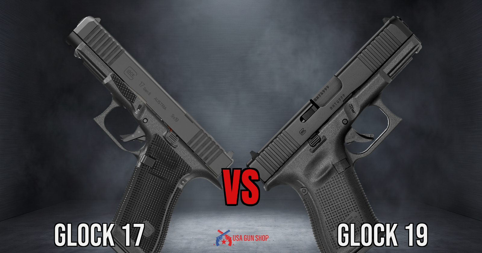Glock 17 Gen 6 Vs Glock 19 Gen comparison