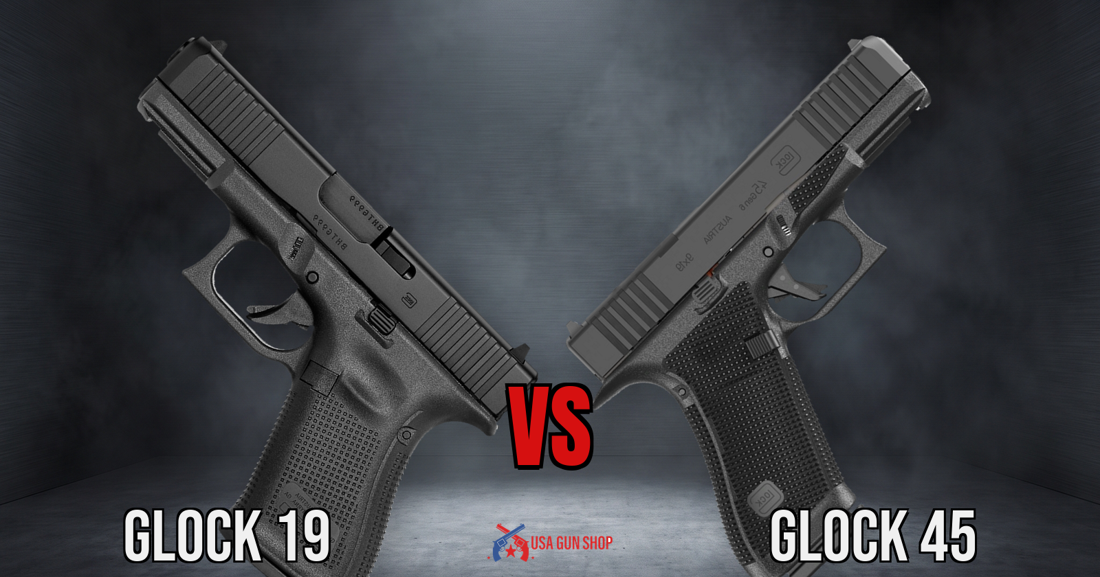 Glock 19 Vs Glock comparison