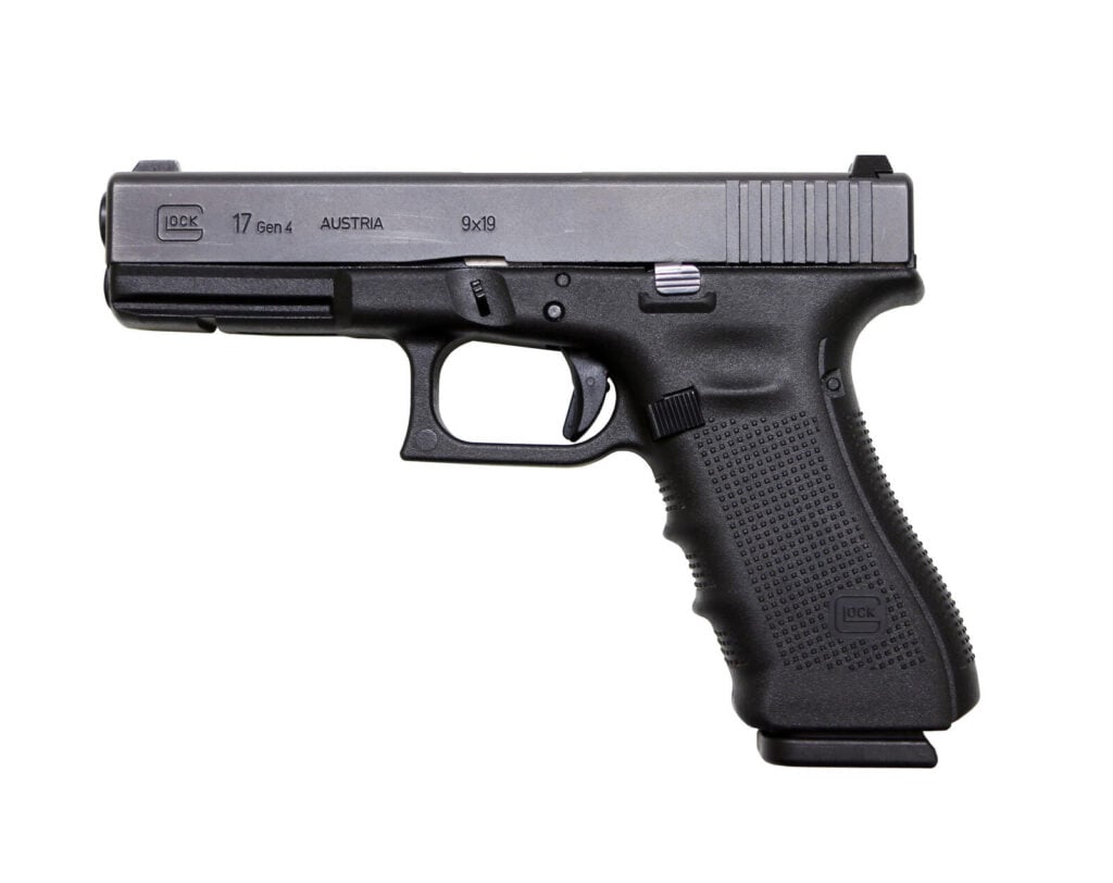 8 Hollywood Gun Myths That Get It Completely Wrong 3 A striker-fired Glock 17 has no hammer to cock. Photo: Steve Dock/MOD, OGL v1.0, via Wikimedia Commons.