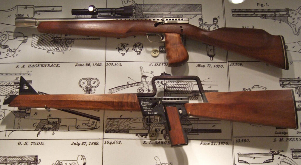 The 7 Rarest Production Guns in the World 5 The Gyrojet fired tiny rockets, not bullets. Photo: Joe Loong, CC BY-SA 2.0, via Wikimedia Commons.