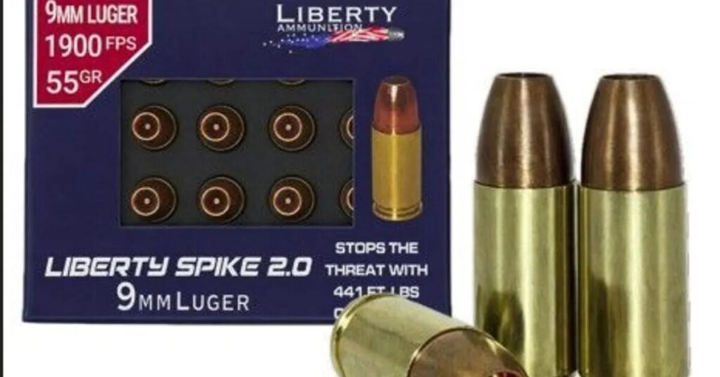 Liberty SPIKE 2.0: A Brass-Cased Defensive Round for .380 and 9mm 2 Liberty Ammunition SPIKE 2.0 brass-cased defensive cartridges for .380 ACP and 9mm pistols