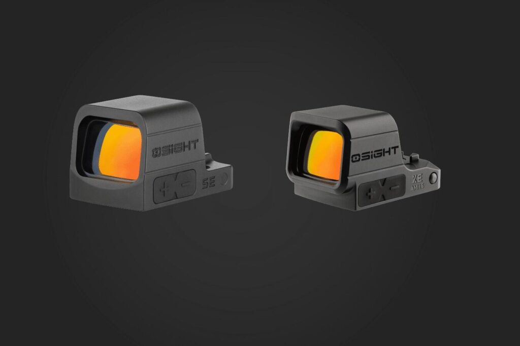 Osight Launches Two Enclosed-Emitter Red Dots at $249.99 and $179.99 2 Osight XE AMRS and SE enclosed-emitter pistol red dot sights