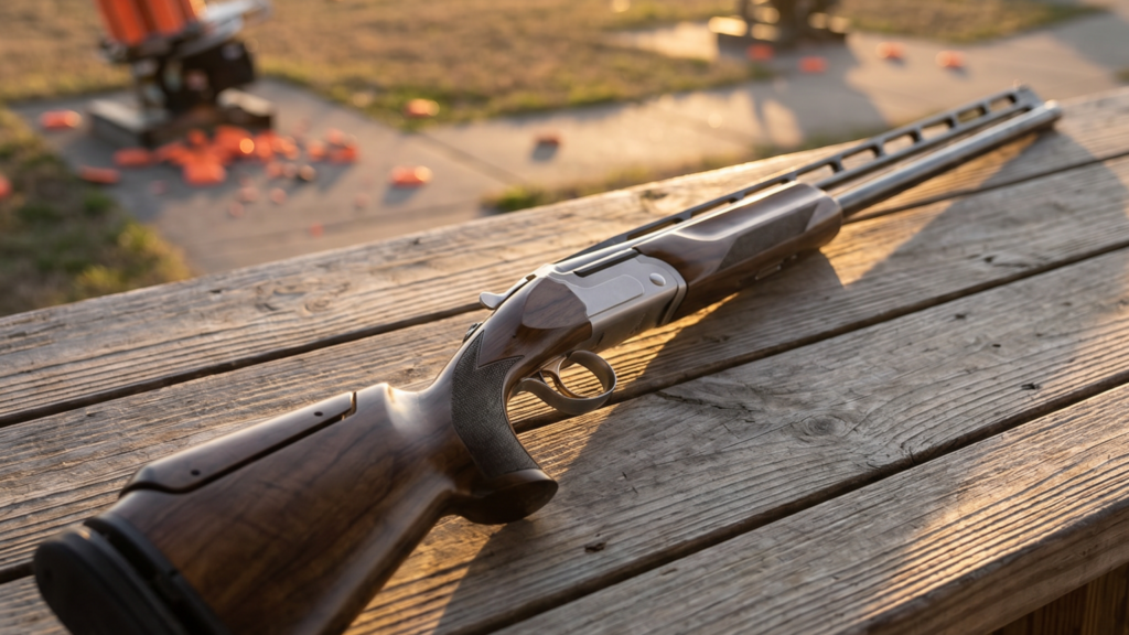 8 Best Shotguns for Trap Shooting in 2026: From Budget to Competition 12 CZ All American Trap Combo over-under shotgun