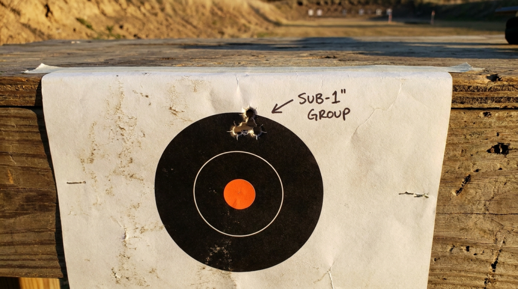 Ruger American Rifle Gen II Review (2026): 540-Round Test 11 Sub-MOA three-shot group on a paper target shot with the Ruger American Gen II