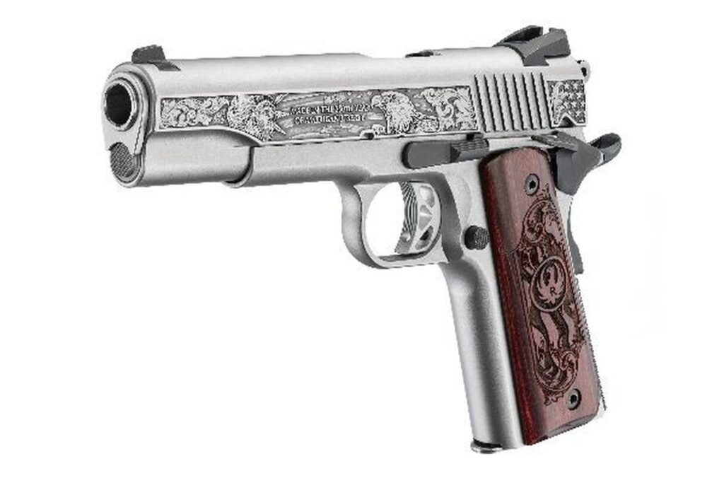 Ruger Adds Six Guns to Its 250th Year of American Liberty Series 2 Ruger 250th Year of American Liberty commemorative firearms with gold-accented engraving for America's 2026 anniversary