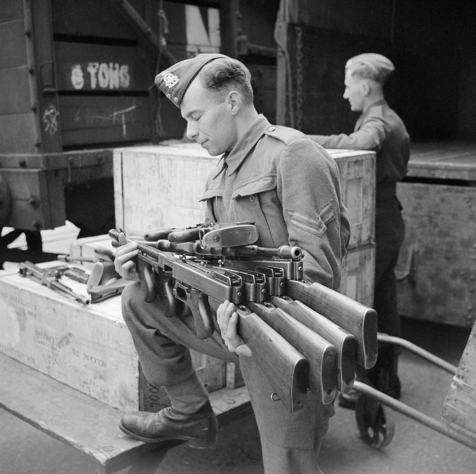 The Stories Behind Gun Names and Nicknames 1 Thompson submachine guns, the Tommy Gun