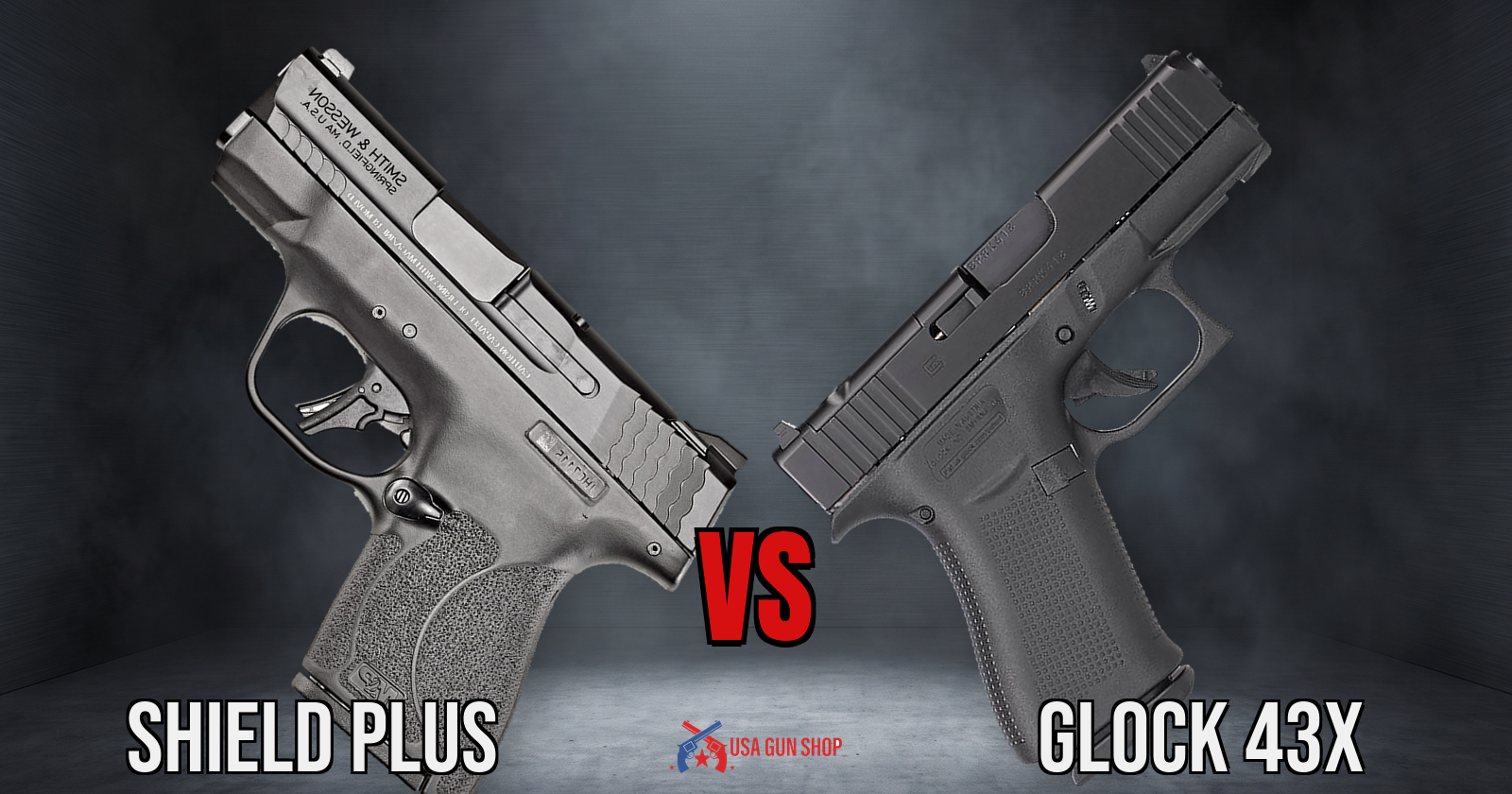 Shield Plus Vs Glock 43x comparison