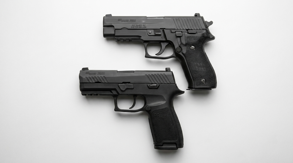 Sig P226 vs Sig P320: Which SIG Should You Buy? (2026) 8 Top-down comparison of the Sig P226 and Sig P320