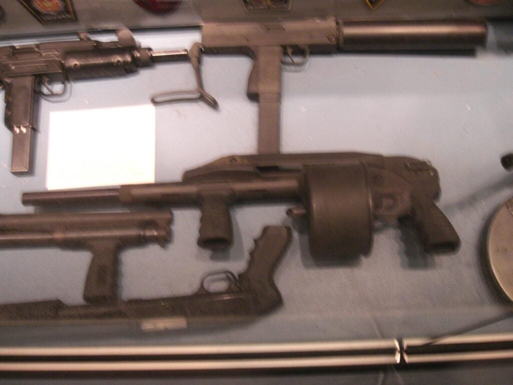 8 Guns Banned for the Weirdest Reasons 2 The Street Sweeper, reclassified as a "destructive device." Photo: Amendola90, CC BY-SA 3.0, via Wikimedia Commons.
