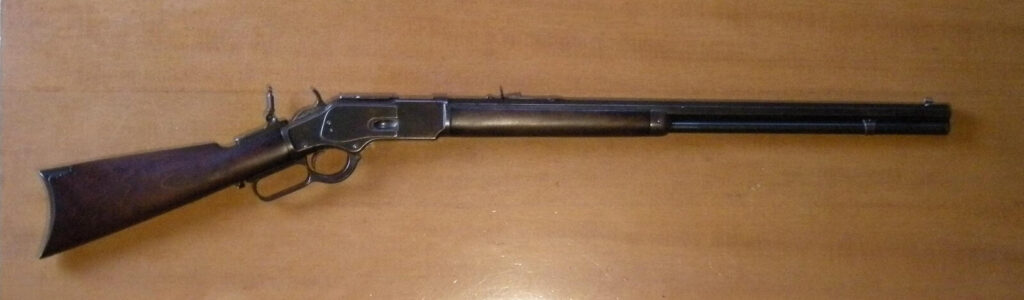 The 7 Rarest Production Guns in the World 2 A Winchester Model 1873 lever-action rifle