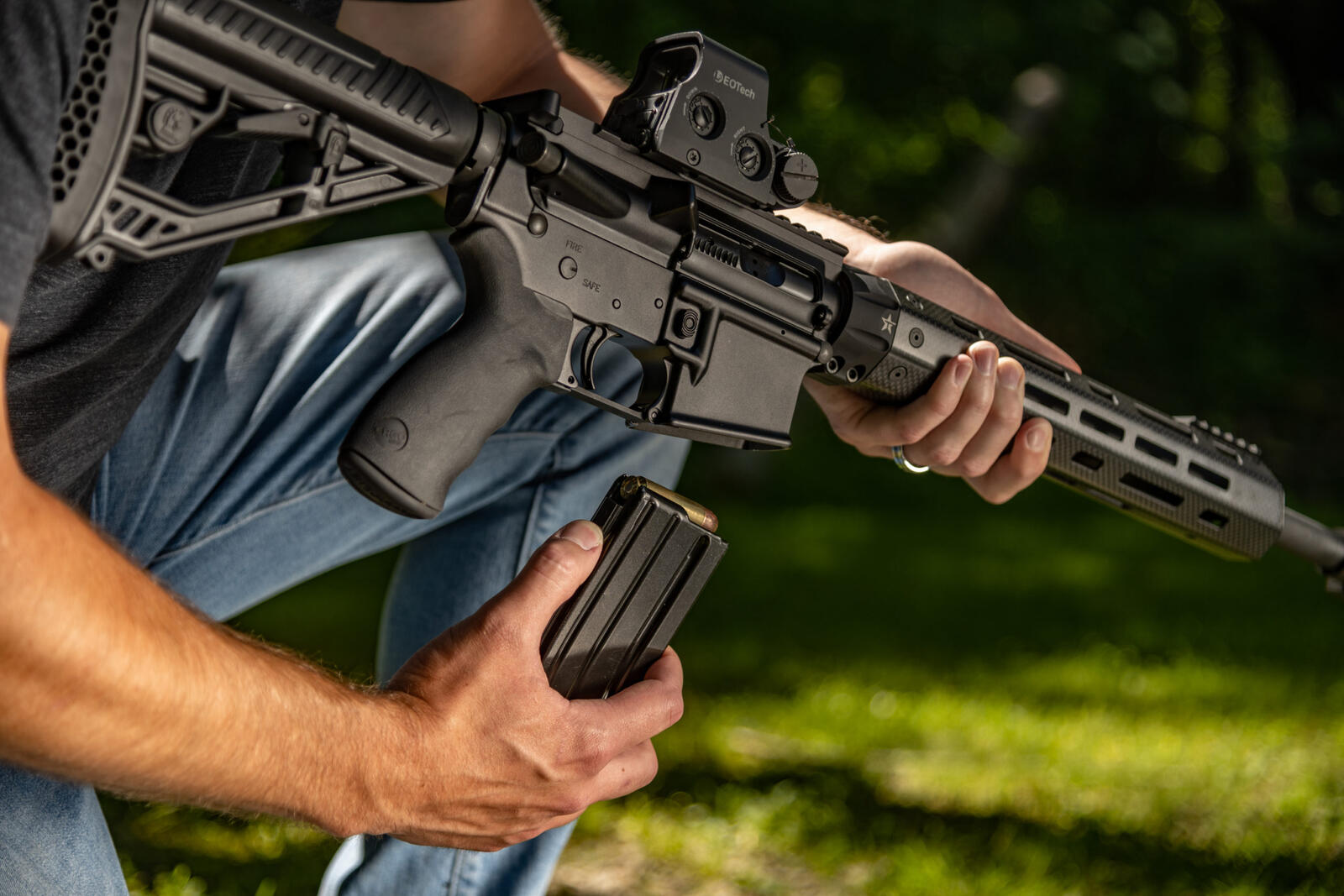 3 Best .50 Beowulf Rifles for 2026 (Big-Bore AR Tested) 2 Alexander Arms Tactical .50 Beowulf rifle