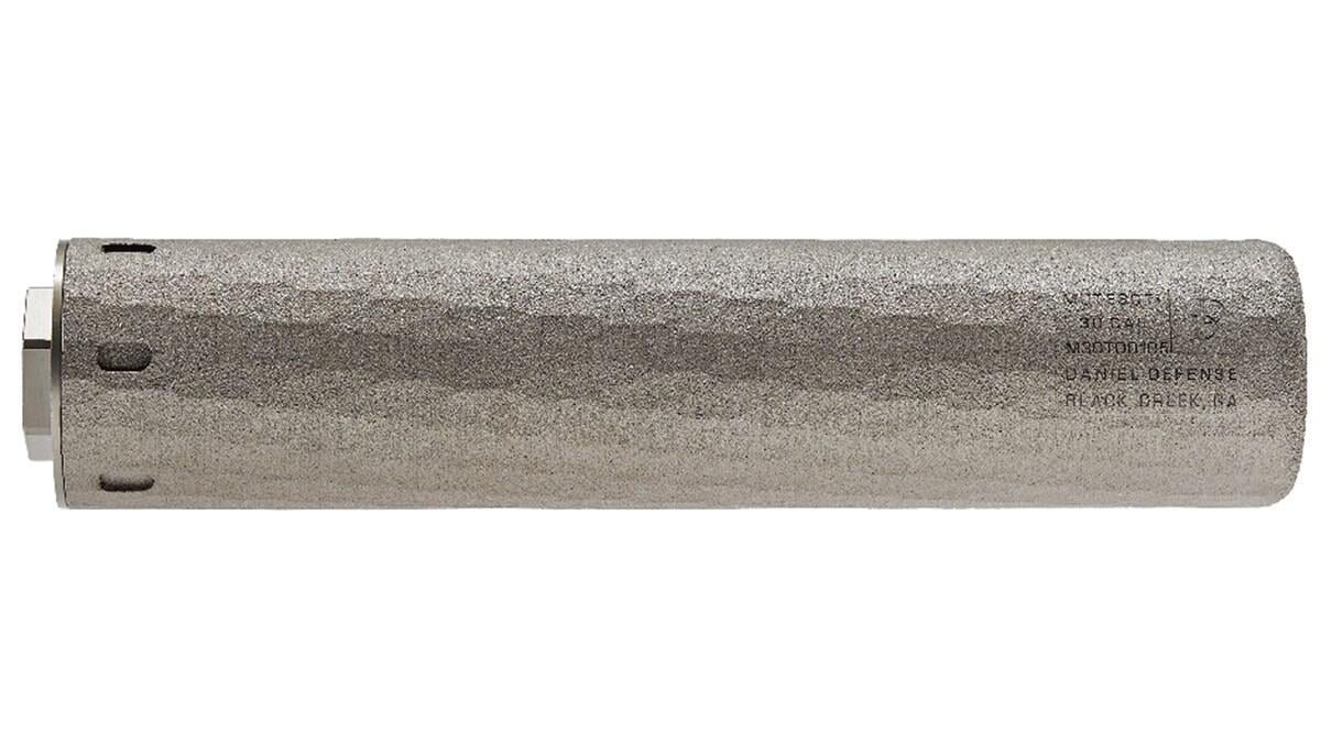 Daniel Defense Goes 3D-Printed With MUTE30Ti and NULL9Ti Titanium Suppressors 1 Daniel Defense MUTE30Ti and NULL9Ti 3D-printed titanium suppressors for 2026