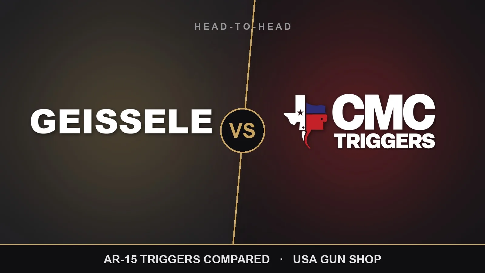 Geissele vs CMC: AR-15 Triggers Compared 1 Geissele vs CMC AR-15 triggers compared — USA Gun Shop head-to-head