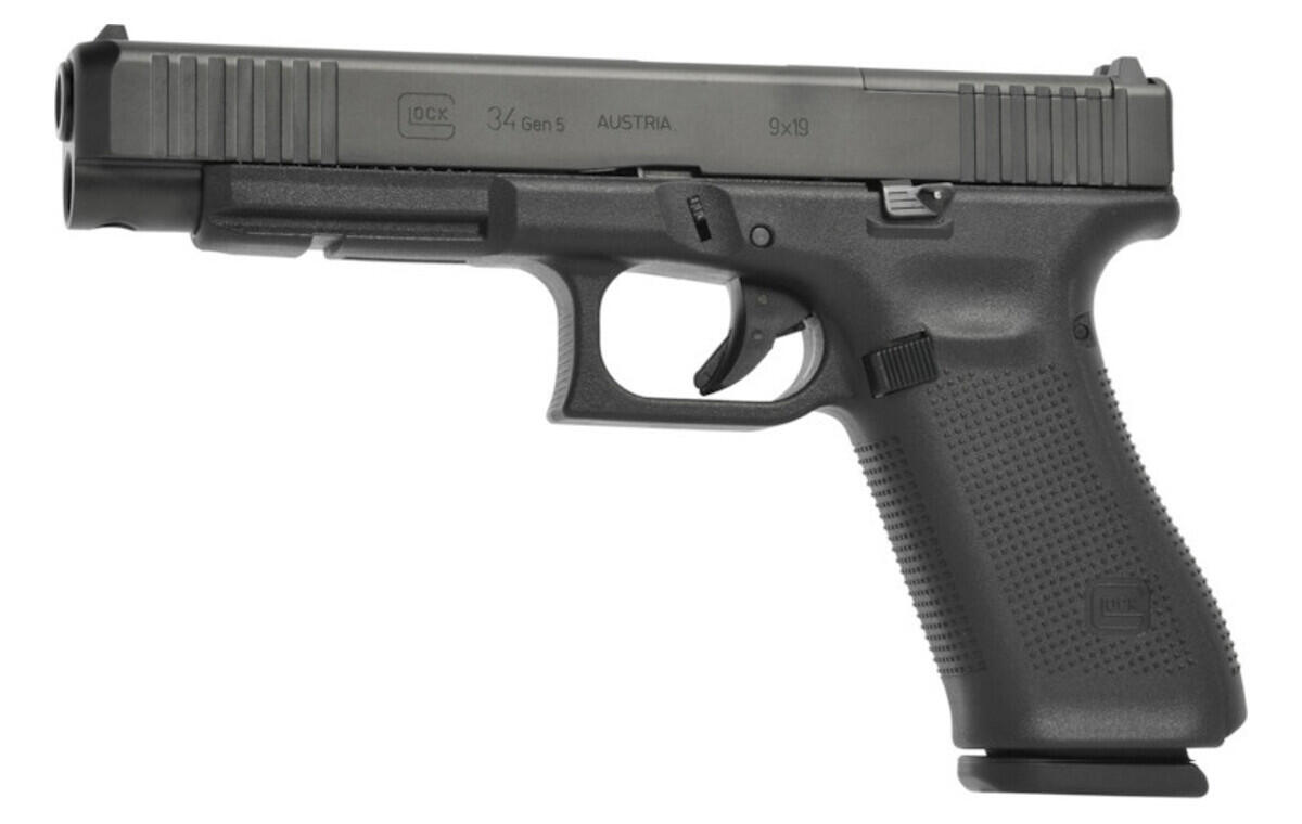 Best Glock 34 Parts & Accessories for 2026 (Competition Upgrades) 2 Glock 34 Gen 5 MOS long-slide 9mm competition pistol, the base for these parts and accessories upgrades