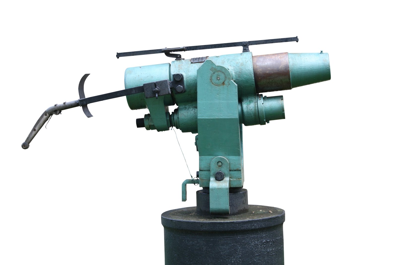 Guns in Extreme Places: From Space to the Deep Sea 8 A bow-mounted whaling harpoon cannon
