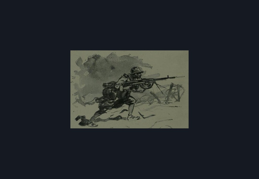 10 Guns That Failed Spectacularly (Historyx27s Most Lovable Flops) 2 Period illustration of WWI soldiers firing a Chauchat light machine gun