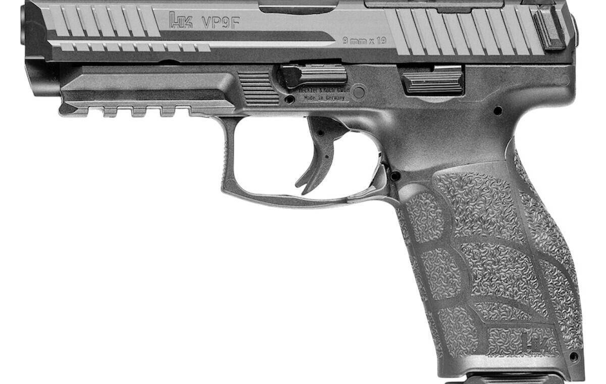 HK VP9 9mm striker-fired pistol