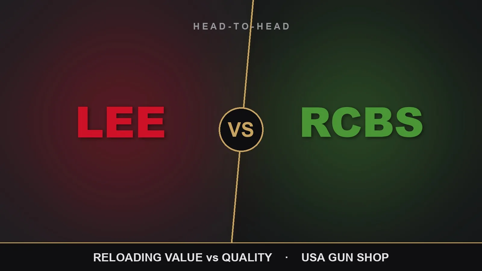 Lee vs RCBS: Reloading Gear Compared 1 Lee vs RCBS reloading presses and gear compared — USA Gun Shop head-to-head