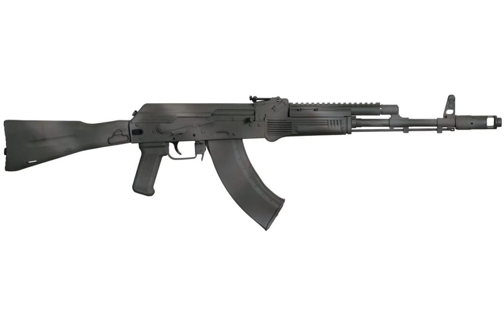 Meridian Trench-103: The Hand-Painted American AK-103 5 The Meridian Trench-103 in the Steppe Ghost grassland-green finish