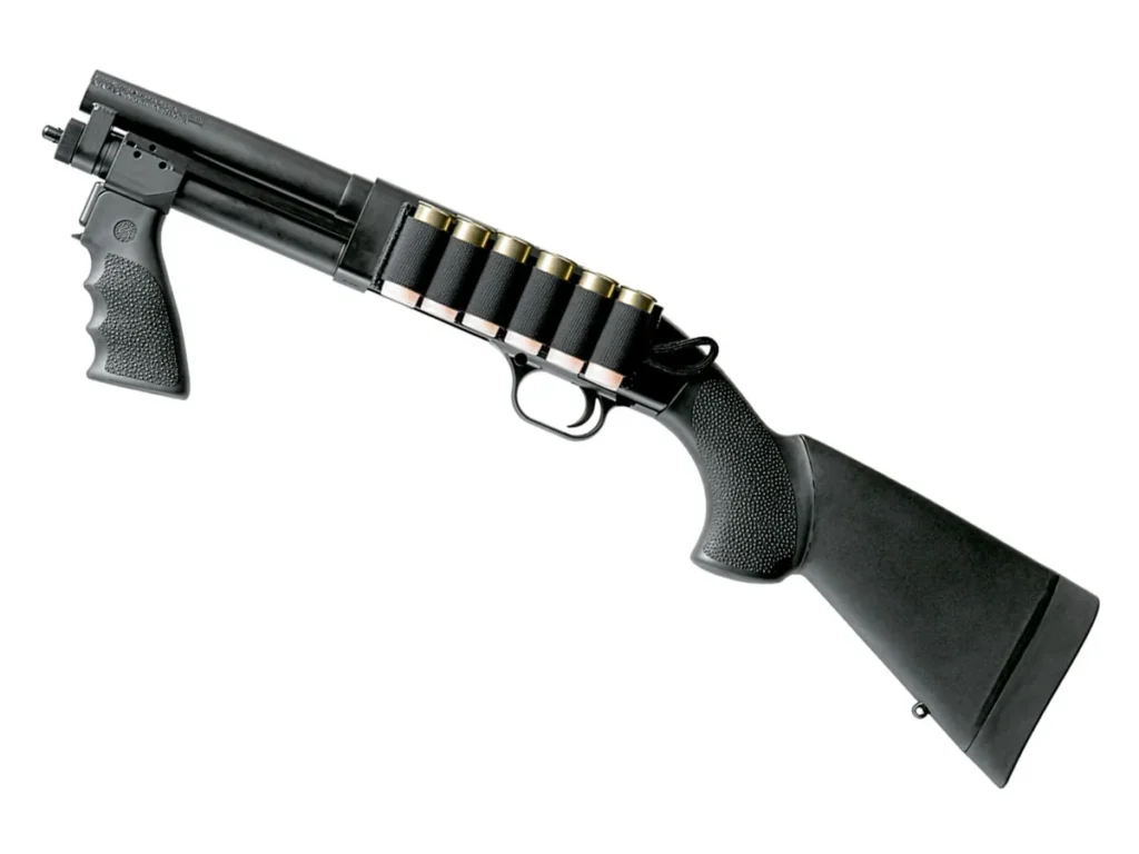 PTR Launches The Jack SBS: A 7.25-Inch 12-Gauge Pump 2 PTR The Jack SBS short-barreled 12-gauge pump shotgun with AR-style forward pistol grip and removable six-round side saddle