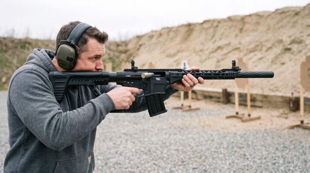 Rock Island Armory VR80 Review (2026): The Budget AR-12 That Caught On 5 Firing the Rock Island VR80 at the range during our 300-round reliability test, ejecting a hull