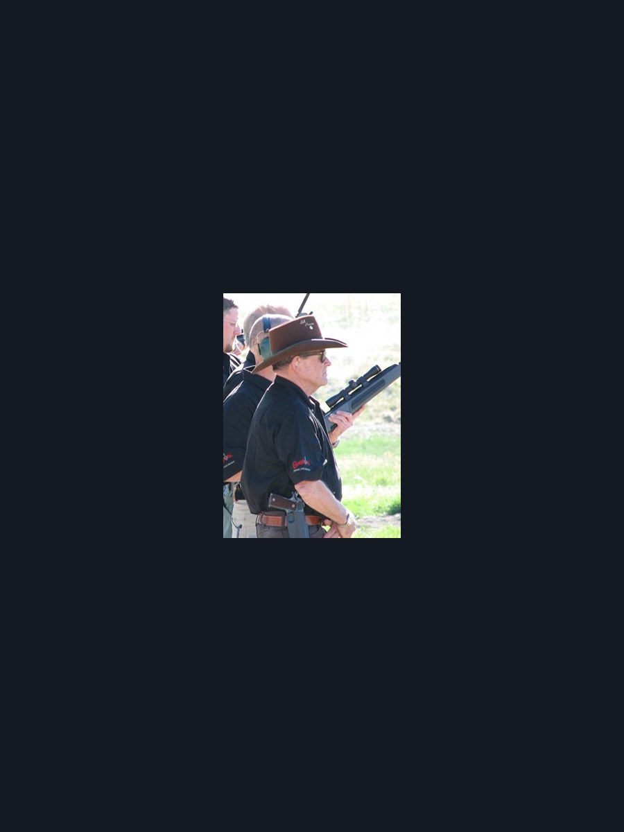 The Greatest Trick Shooters and Exhibition Legends Who Ever Lived 3 Fast-draw legend Bob Munden in Western dress