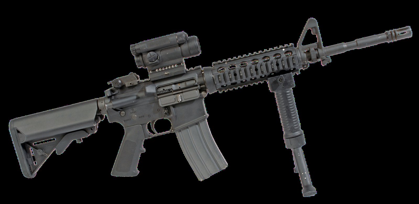 US Service Rifles: Every Standard-Issue Rifle From 1903 to the M7 6 M4 carbine with an optic and vertical foregrip