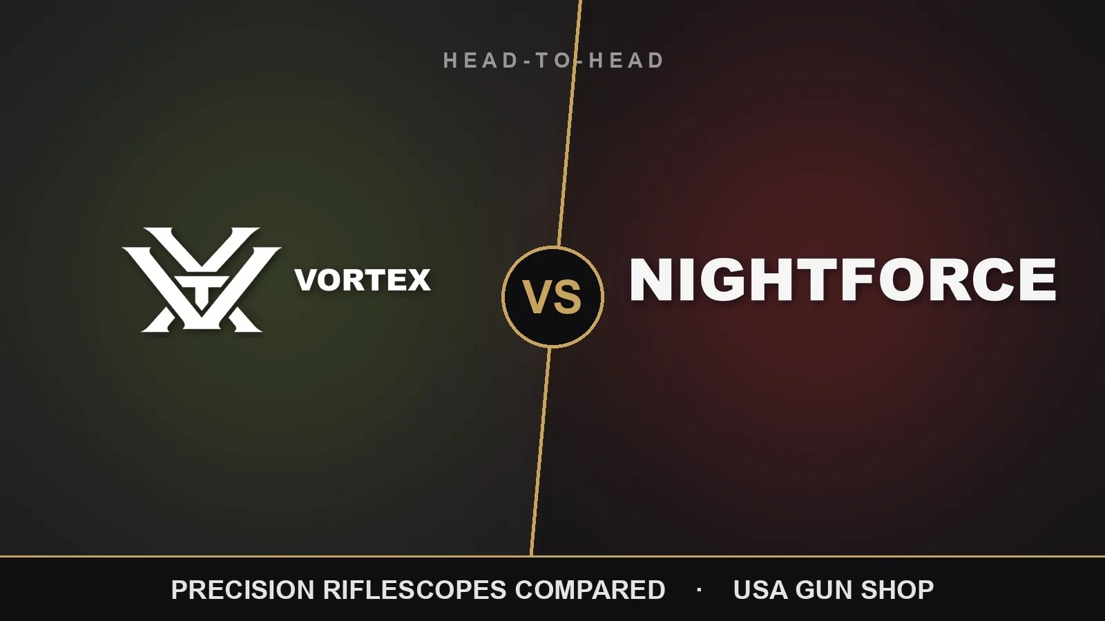 Vortex vs Nightforce: Optics Compared 1 Vortex vs Nightforce precision riflescopes compared — USA Gun Shop head-to-head