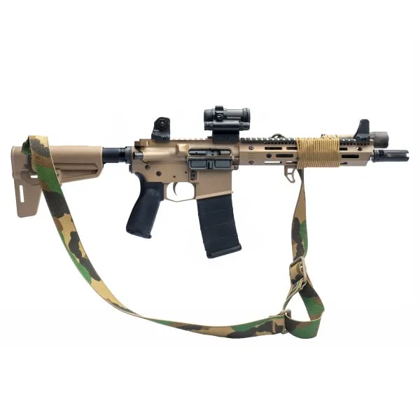 1791 Industries LiteRaider ultra-lightweight AR-15 upper and lower receivers on a complete FDE build