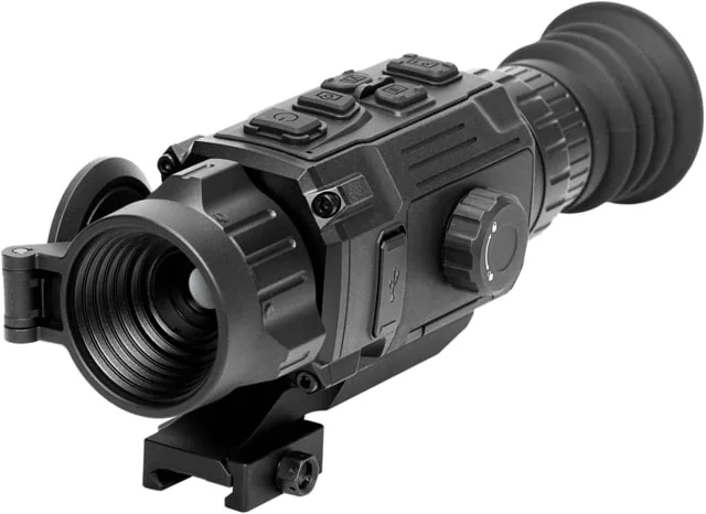 AGM Rattler V2 19-256 compact thermal riflescope with 19mm germanium lens
