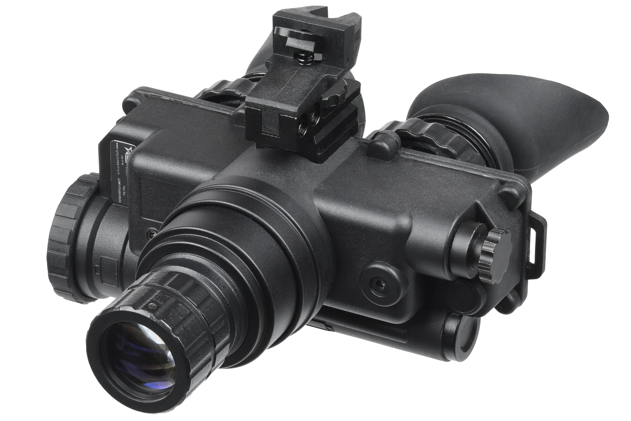 AGM Wolf-7 PRO Gen 2+ night vision goggles with helmet mount shoe