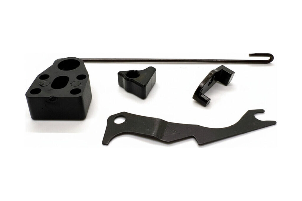 Trigger Supply AK-47 forced reset trigger kit parts including the recoil buffer