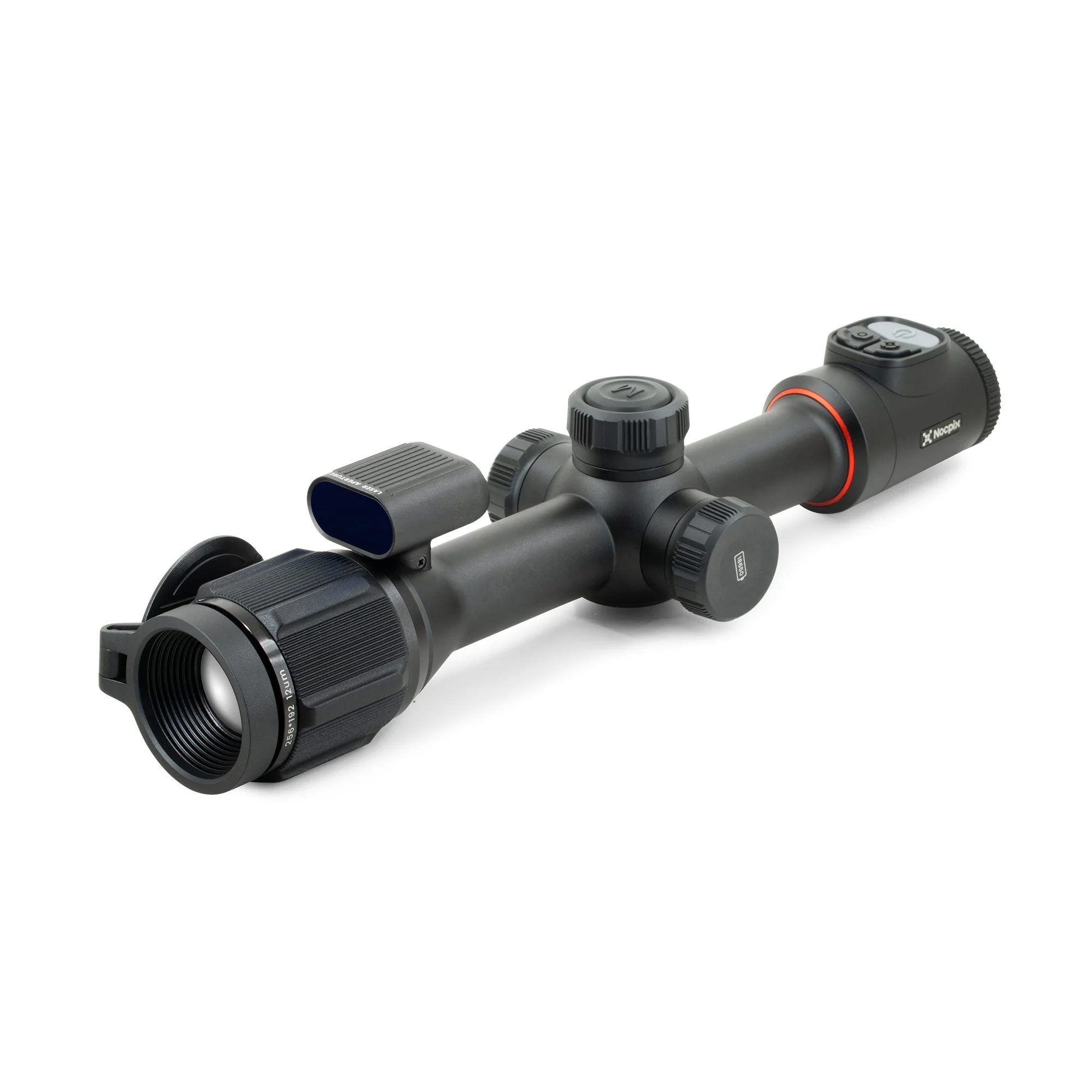 Nocpix Bolt P25R thermal riflescope with 25mm lens and periscope rangefinder