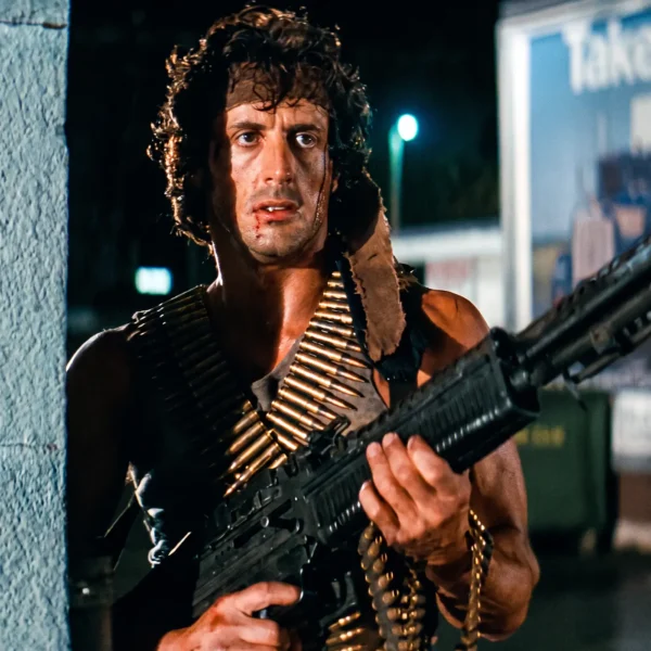 M60 machine gun First Blood Rambo