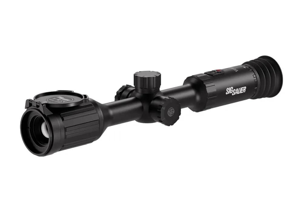 Sig Sauer ECHO RQ35 thermal riflescope with 35mm objective and lens cap