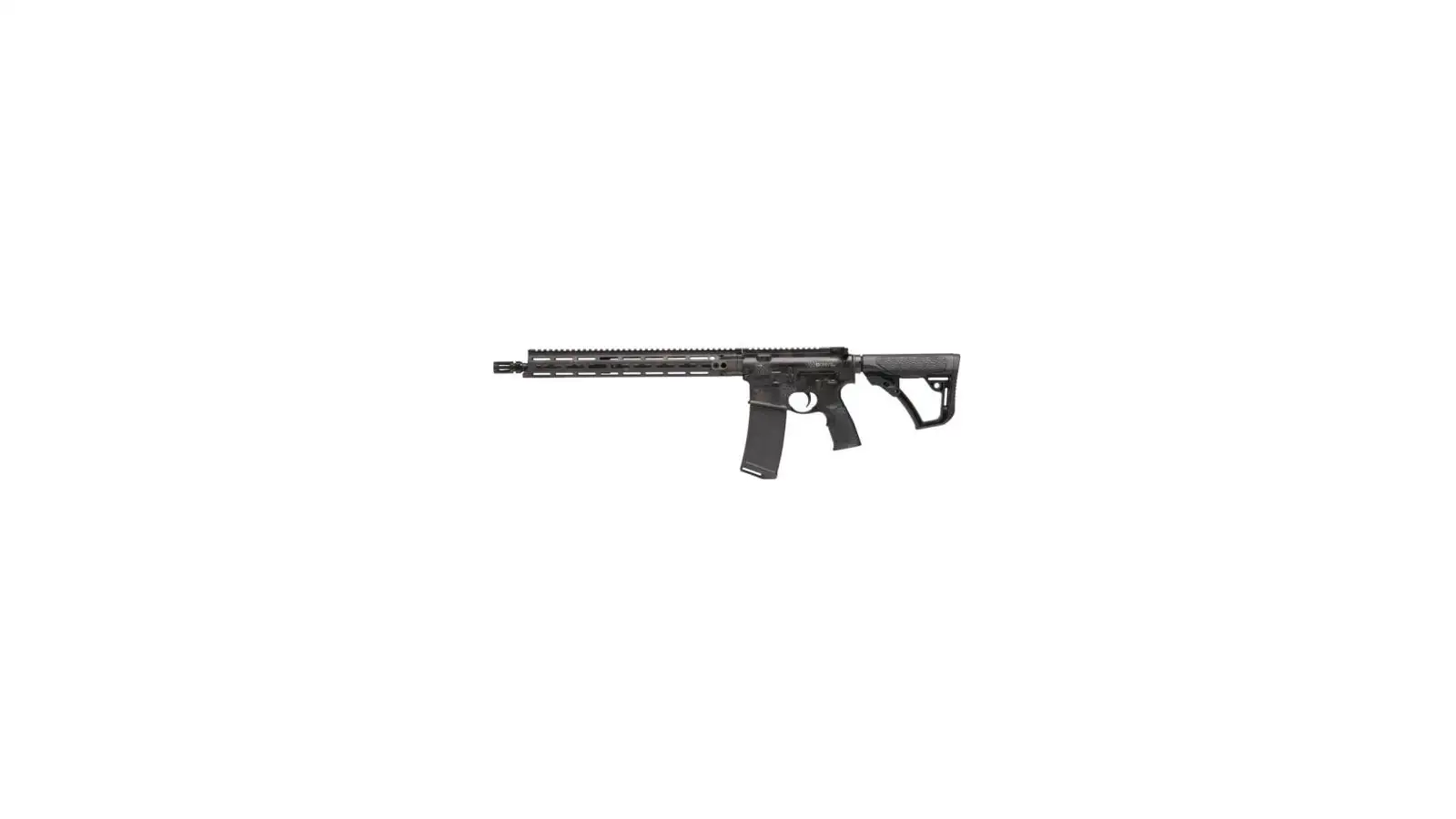 Daniel Defense DDM4 V7 5.56 NATO rifle with 16-inch cold hammer forged barrel and 15-inch M-LOK free-float rail