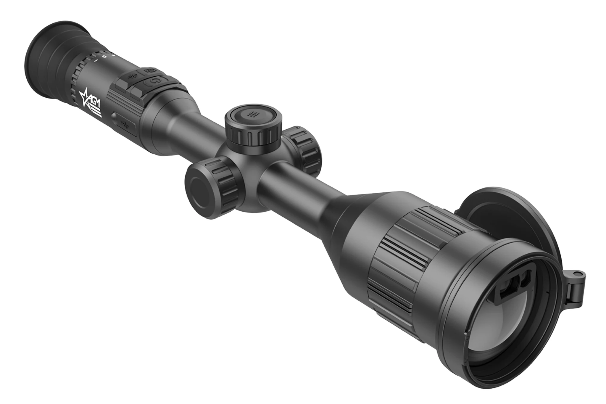 AGM Adder V2 LRF 60-1280 thermal riflescope with a 60 mm objective and built-in laser rangefinder